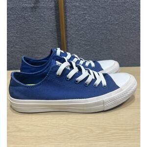 Converse All Star Chuck Taylor Lunarlon Blue Sneakers Womens Size 8 Mens Size 6